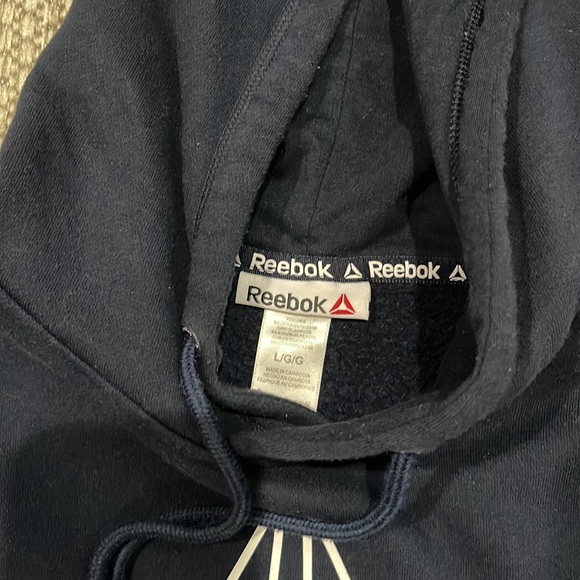 Reebok Men's Active Delta Fleece Hoodie - Picture 3 of 4